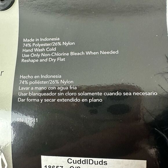 Cuddl Duds 4-Way Knit Infinity Winter Scarf Black White Fuzzy Soft Yarn New - Picture 5 of 6